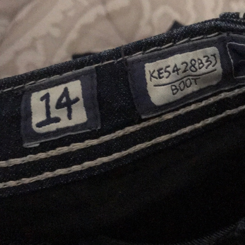 Miss Me Juniors- size 14 bootcut - Picture 3 of 6